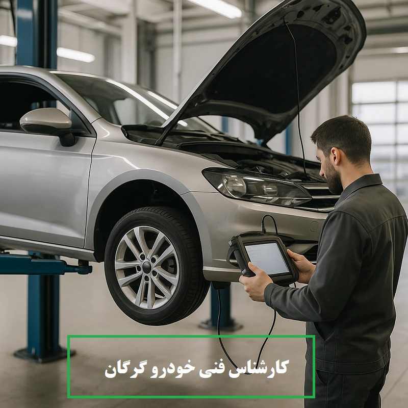 کارشناسی فنی خودرو در گرگان